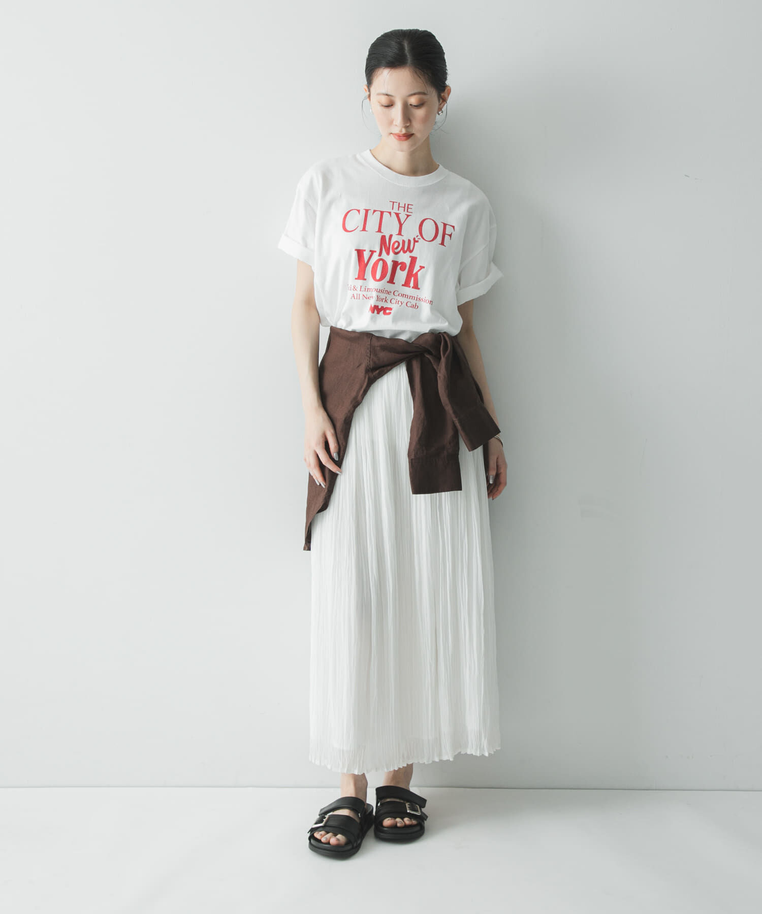 URBAN RESEARCH「シアープリーツイージースカート」|スカート|