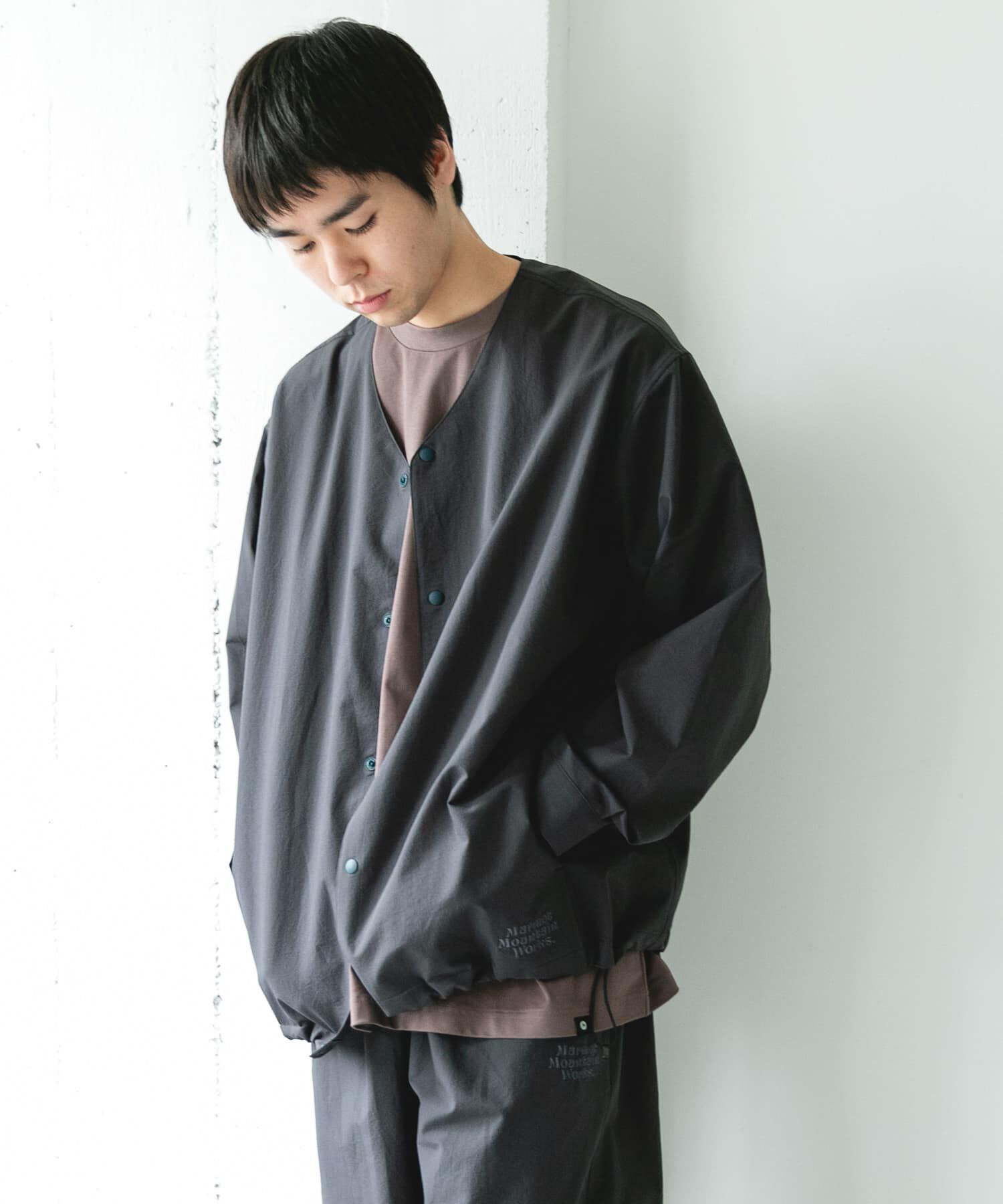URBAN RESEARCH DOORS「『別注』Marmot&times;DOORS　DOTAIR CARDIGAN SHIRTS」|ノーカラージャケット|