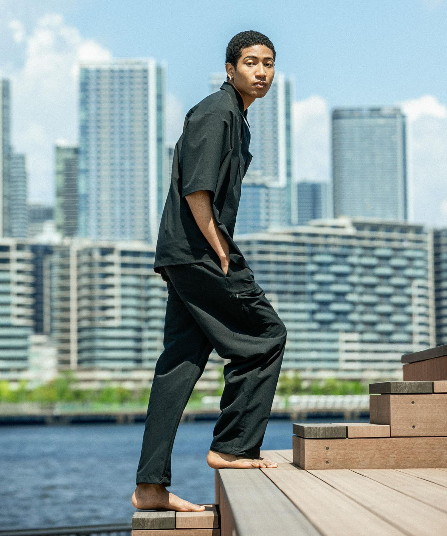 URBAN RESEARCH「COOL DOTS SHORT-SLEEVE SHIRTS」|シャツ・ブラウス|