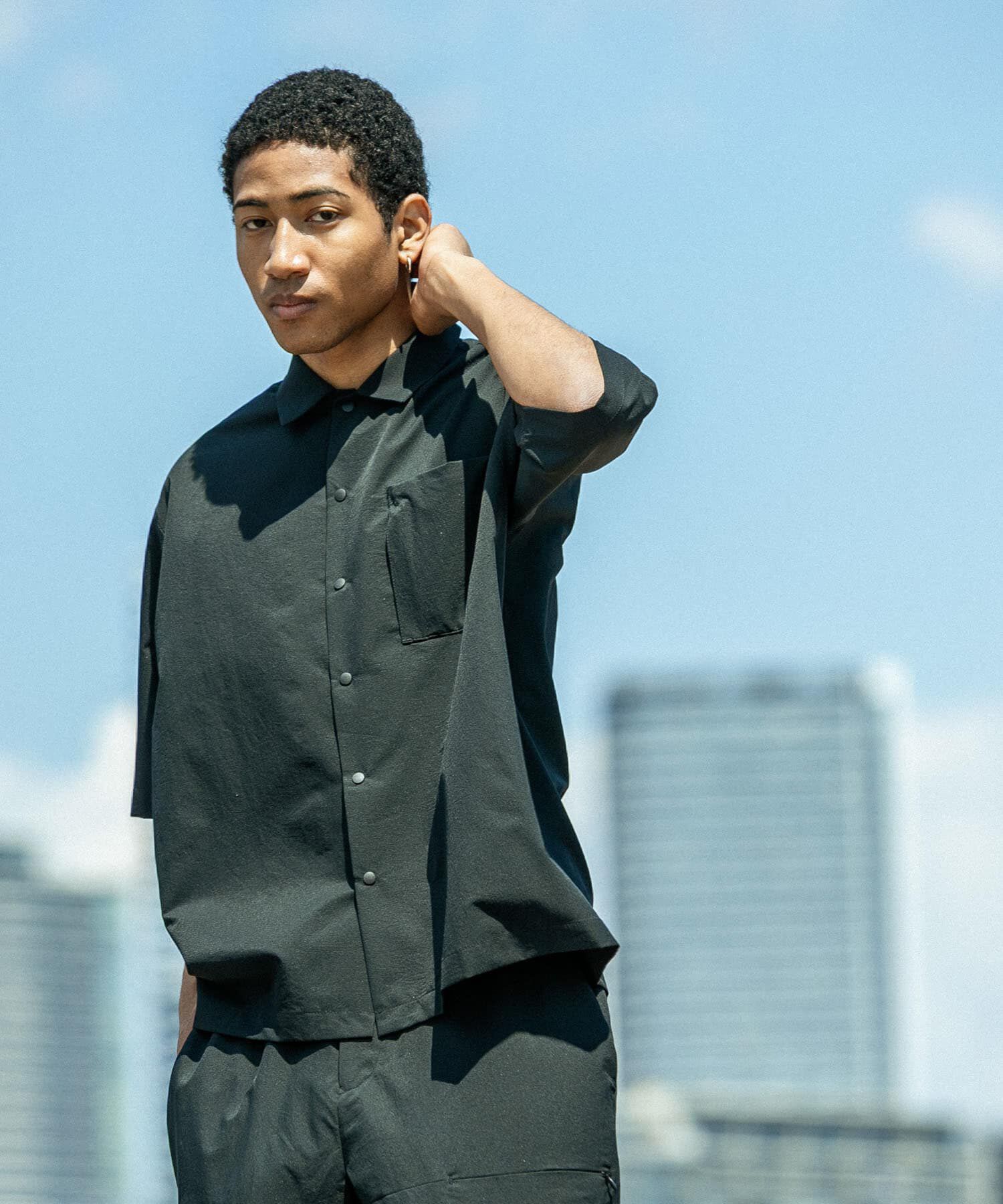 URBAN RESEARCH「COOL DOTS SHORT-SLEEVE SHIRTS」|シャツ・ブラウス|