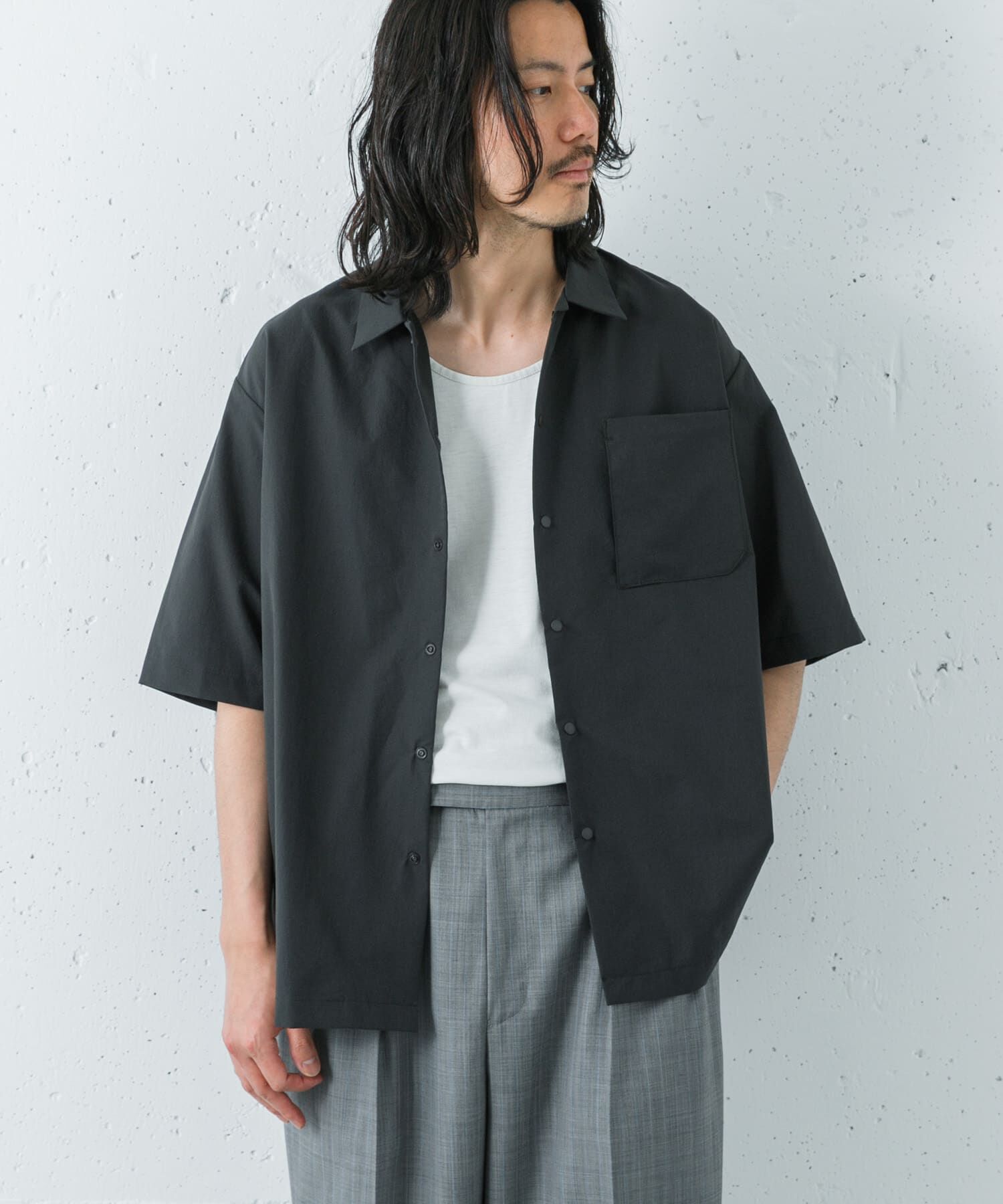 URBAN RESEARCH「COOL DOTS SHORT-SLEEVE SHIRTS」|シャツ・ブラウス|