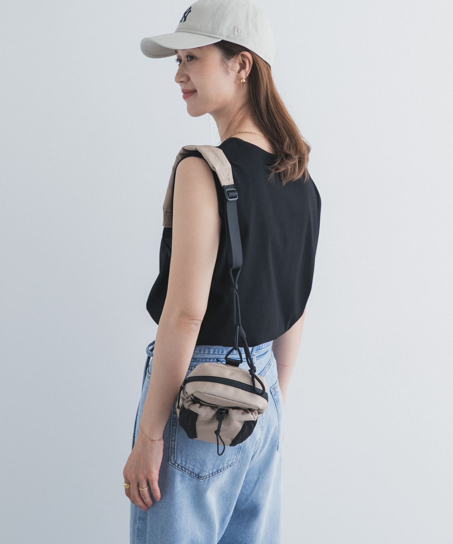 URBAN RESEARCH DOORS「インナーノースリーブプルオーバー」|タンクトップ|