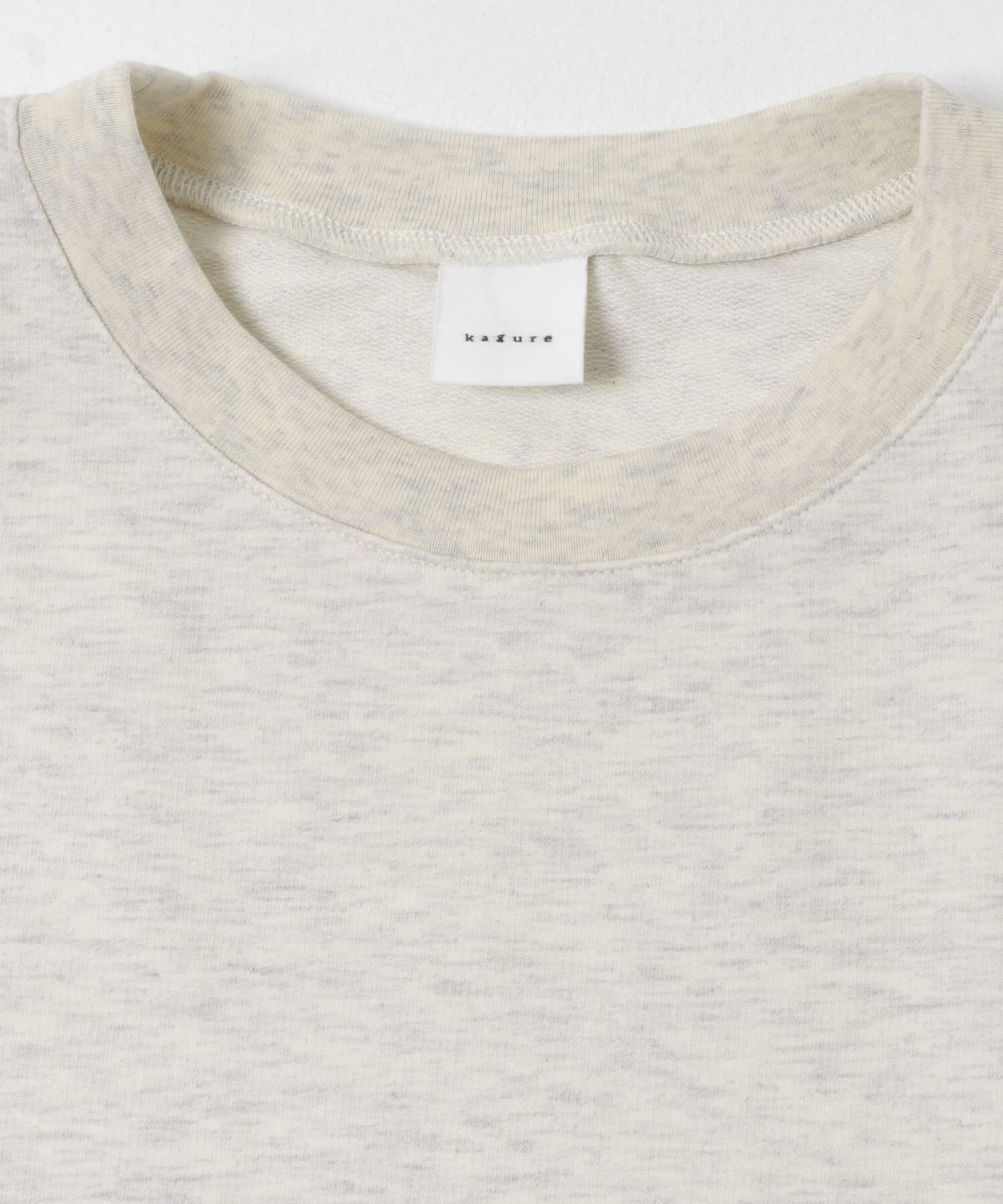 かぐれ「コットンインレー6分袖プルオーバー」|Tシャツ・カットソー|