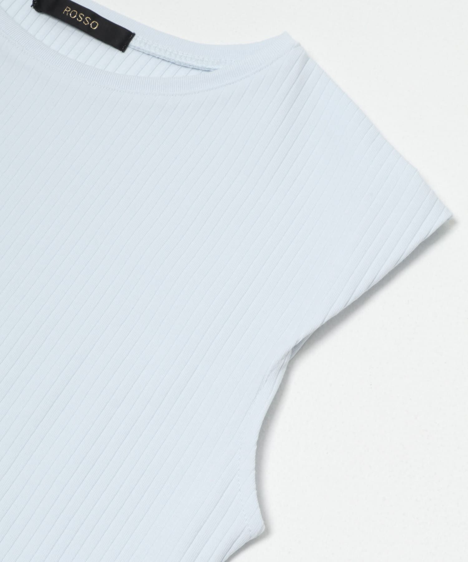 URBAN RESEARCH ROSSO「汗染防止 フレンチリブTシャツ」|Tシャツ・カットソー|