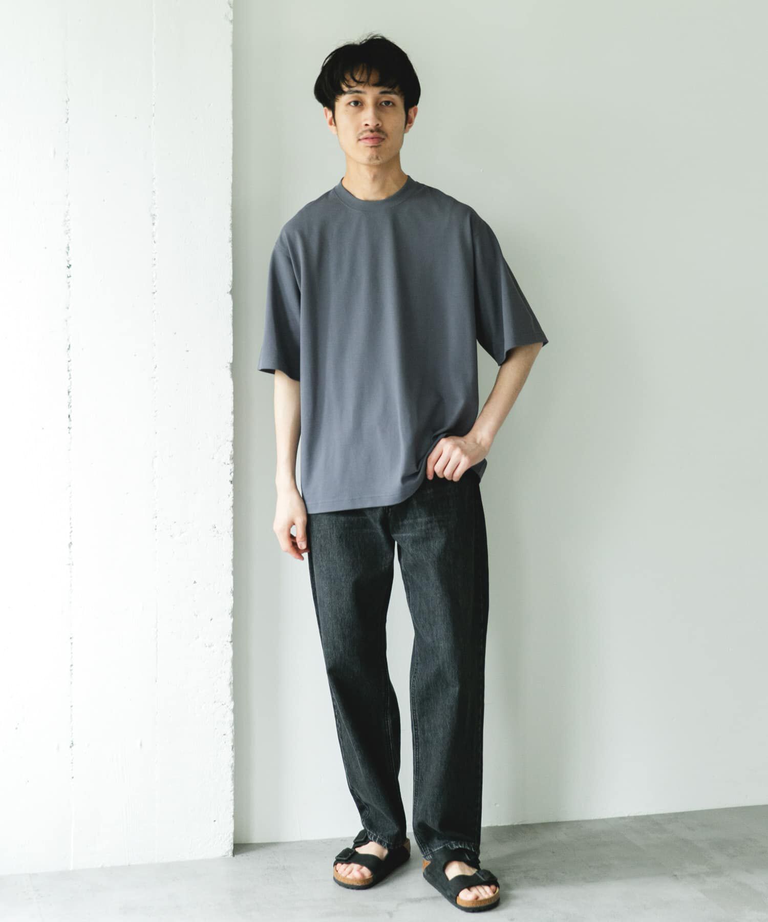 URBAN RESEARCH DOORS「ソマルティカノコ クルーネック ショートスリーブ Tシャツ」|Tシャツ・カットソー|
