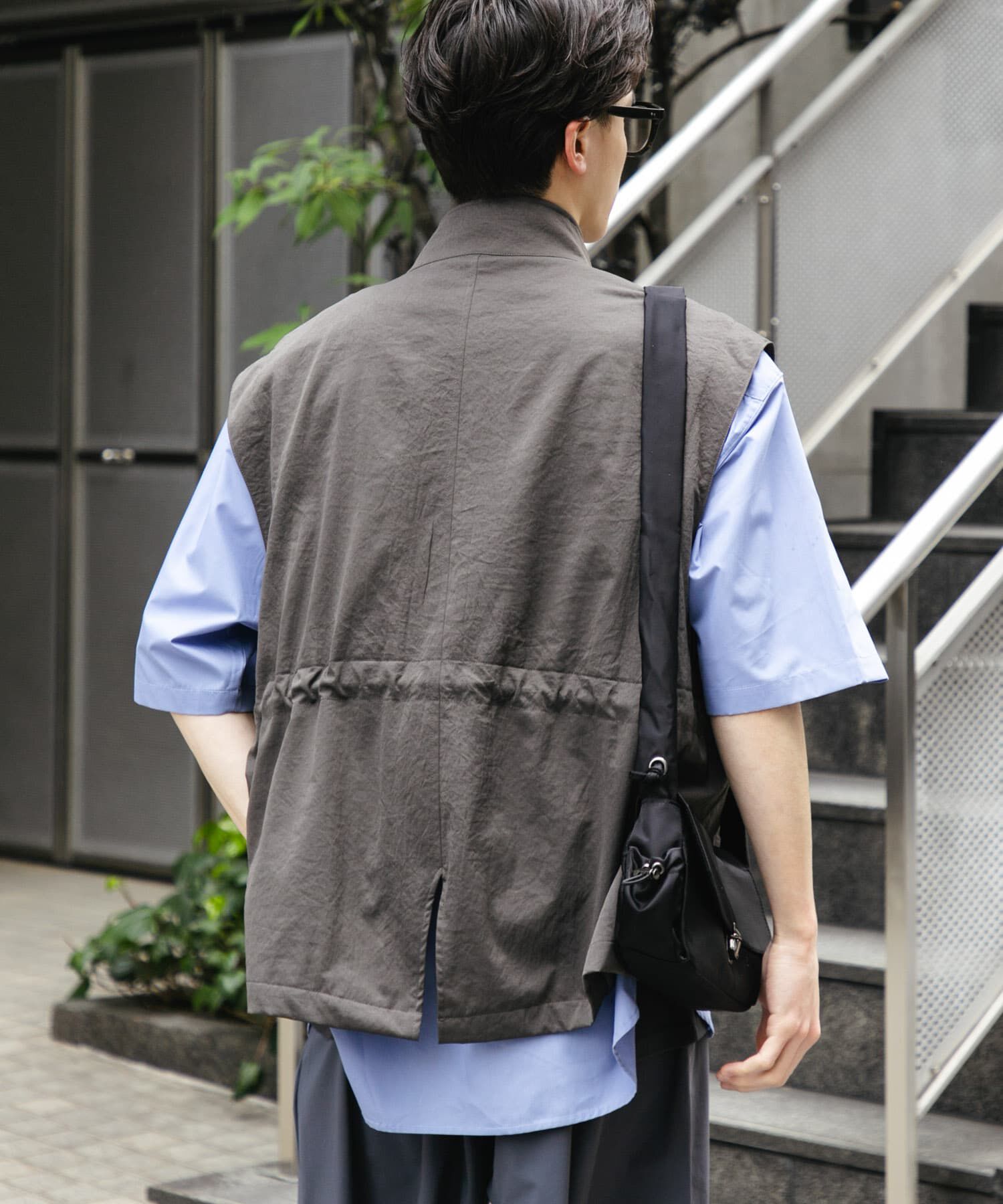SENSE OF PLACE by URBAN RESEARCH「ルーズモッズベスト」|ミリタリージャケット|