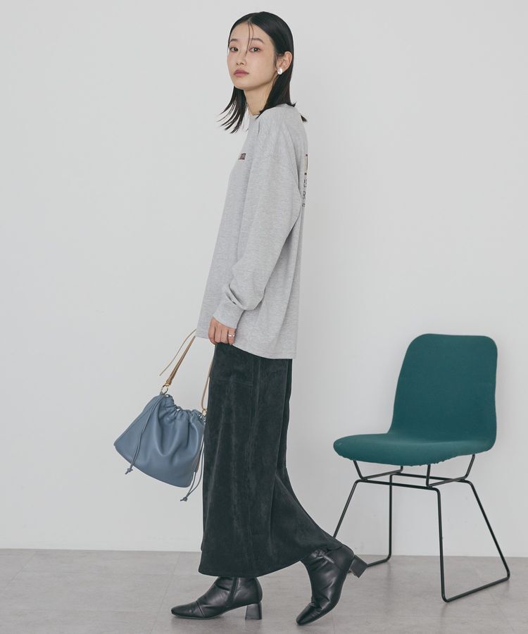 AMERICAN HOLIC「カンパニーロゴ風ロングTシャツ」|Tシャツ・カットソー|