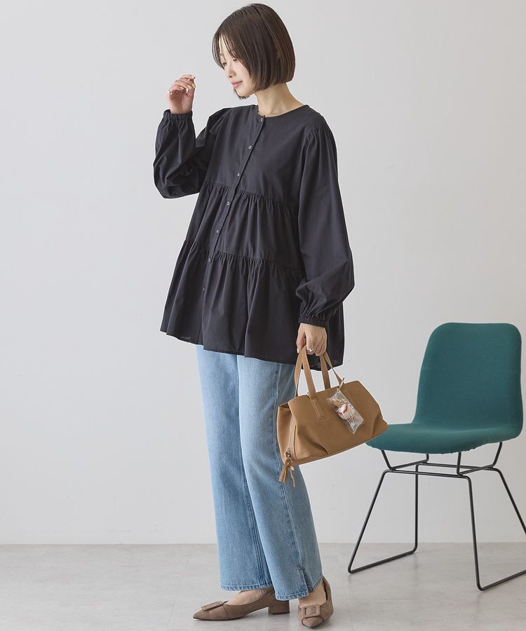 AMERICAN HOLIC「【WEB限定】ティアードギャザーブラウス」|シャツ・ブラウス|
