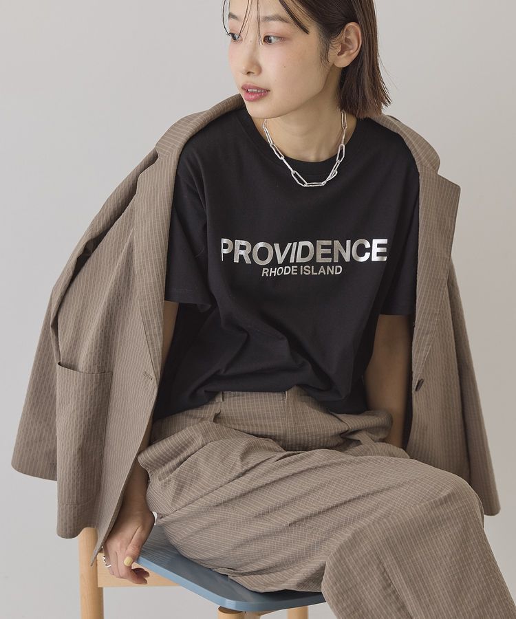 AMERICAN HOLIC「SILVERプリント半袖Tシャツ」|Tシャツ・カットソー|