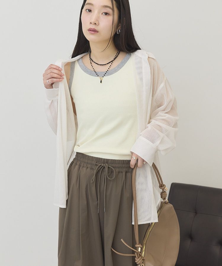 AMERICAN HOLIC「メッシュ長袖シャツ」|シャツ・ブラウス|