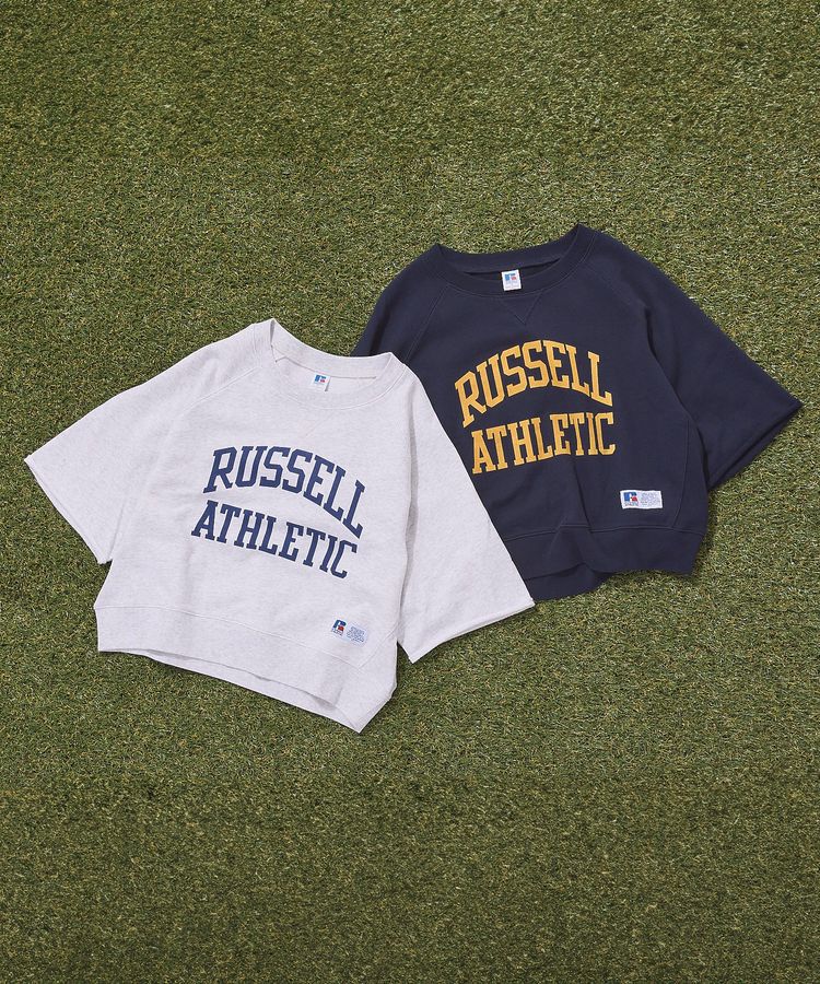 AMERICAN HOLIC「【RUSSELL】ロゴ半袖スウェット」|スウェット・ジャージ|