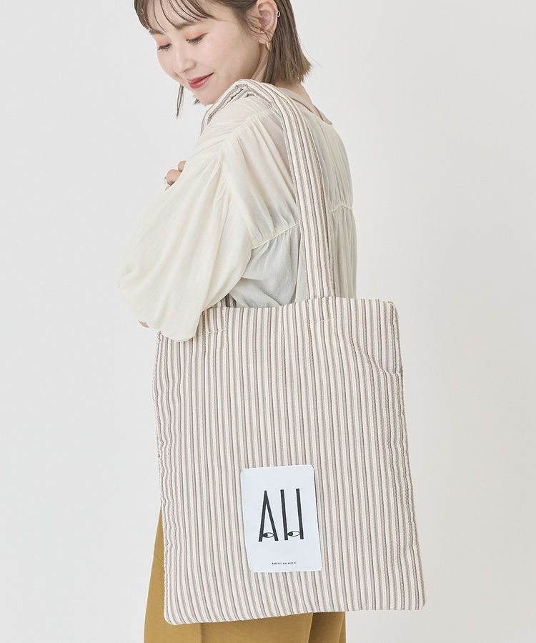 AMERICAN HOLIC「パテッドホリホリトートバッグ2」|トートバッグ|Beige