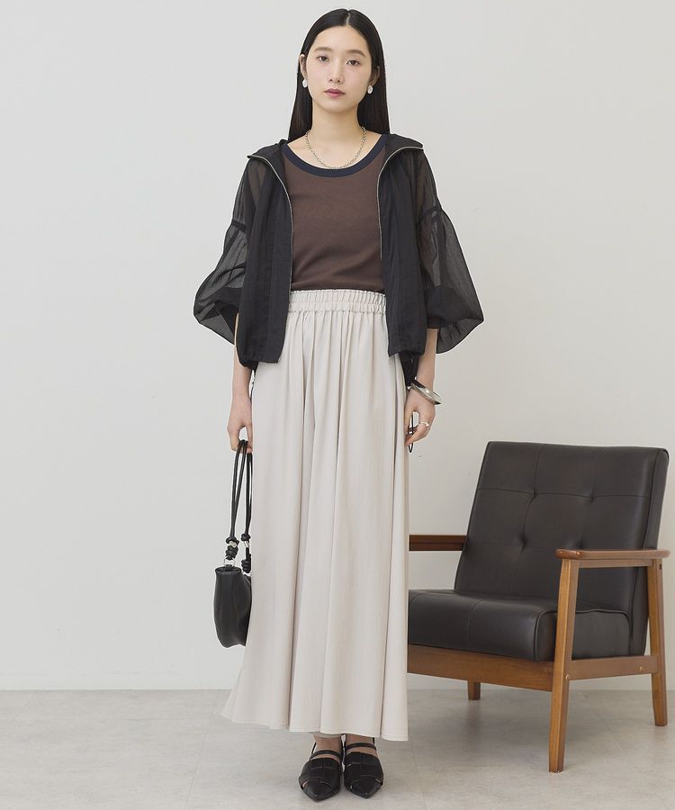 AMERICAN HOLIC「【接触冷感・UVカット】【選べる丈】ギャザースカーチョ【WEB限定カラー有り】」|その他|