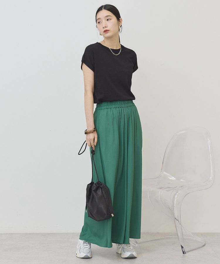 AMERICAN HOLIC「【接触冷感・UVカット】【選べる丈】ギャザースカーチョ【WEB限定カラー有り】」|その他|