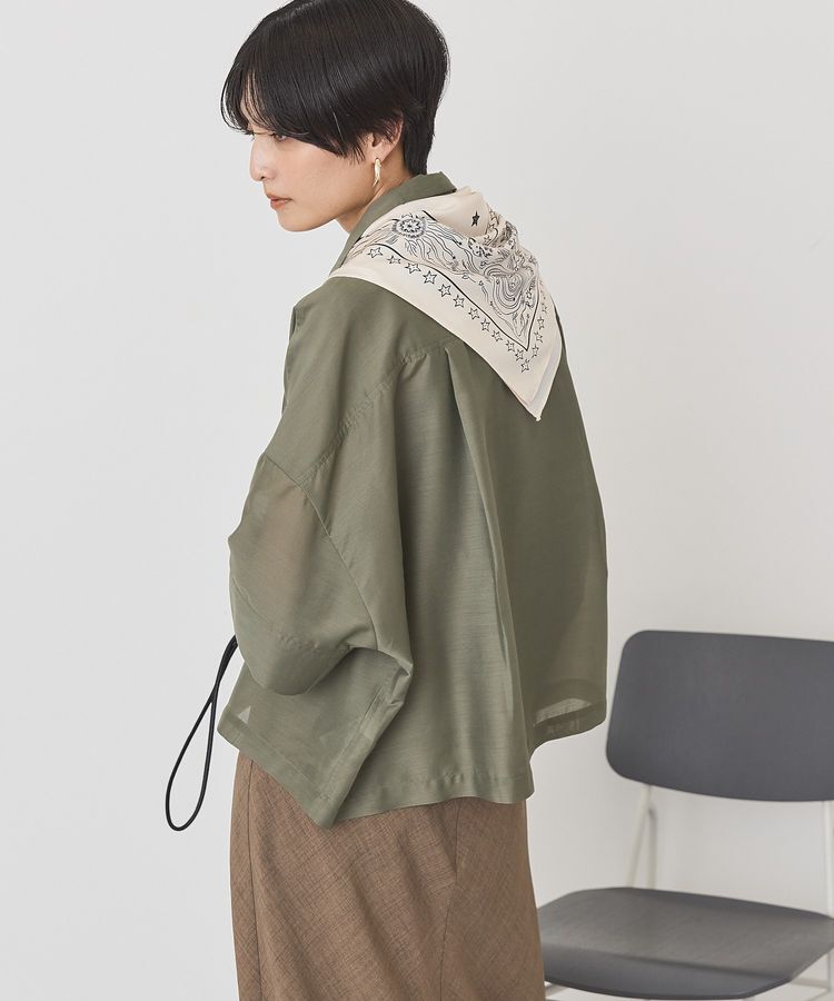 AMERICAN HOLIC「【WEB限定】Wポケットシアー半袖シャツ」|シャツ・ブラウス|
