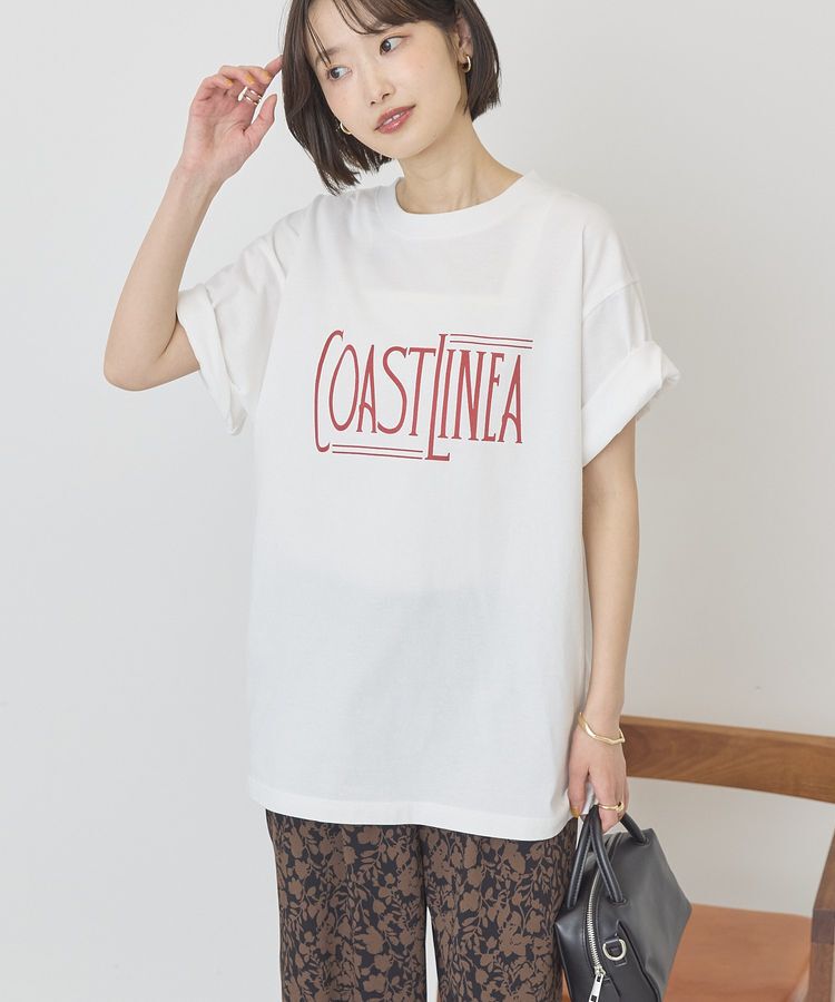 AMERICAN HOLIC「COASTLINEA ロゴTシャツ」|Tシャツ・カットソー|Red