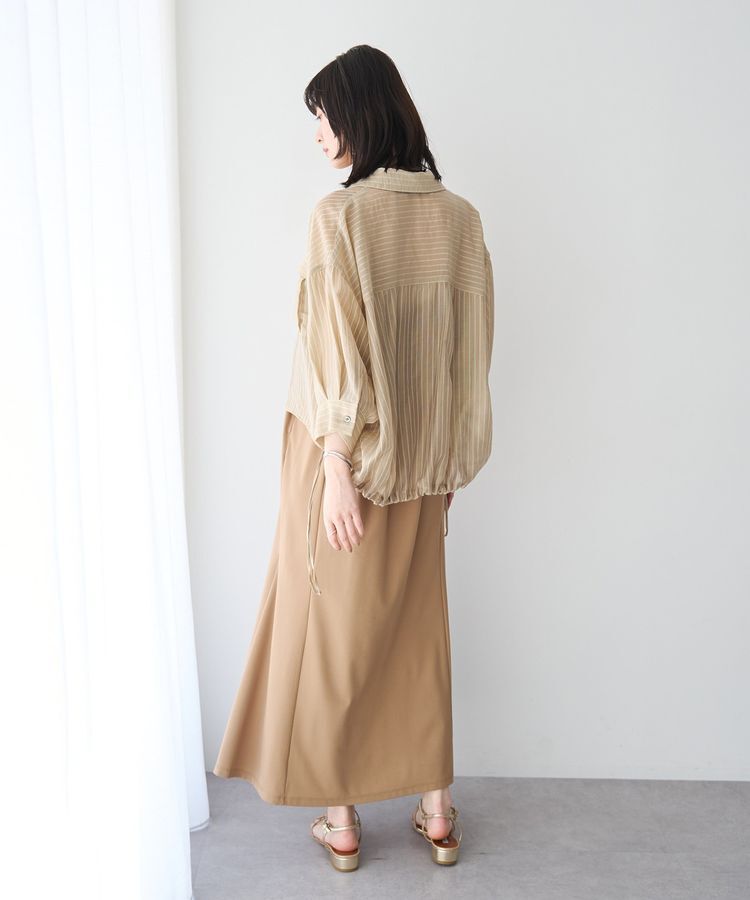 YECCA VECCA「【2点SET】ミリタリーシアーシャツセットキャミワンピース」|ワンピース|