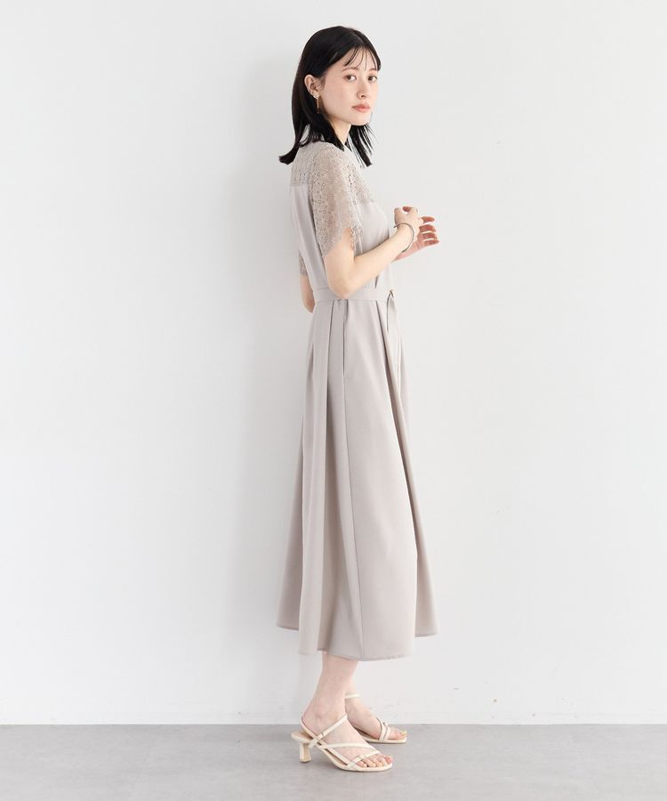 YECCA VECCA「レース切替ワンピース」|ワンピース|
