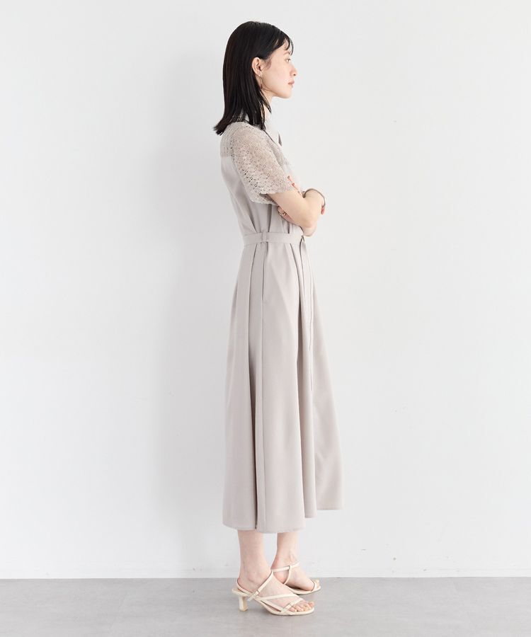 YECCA VECCA「レース切替ワンピース」|ワンピース|