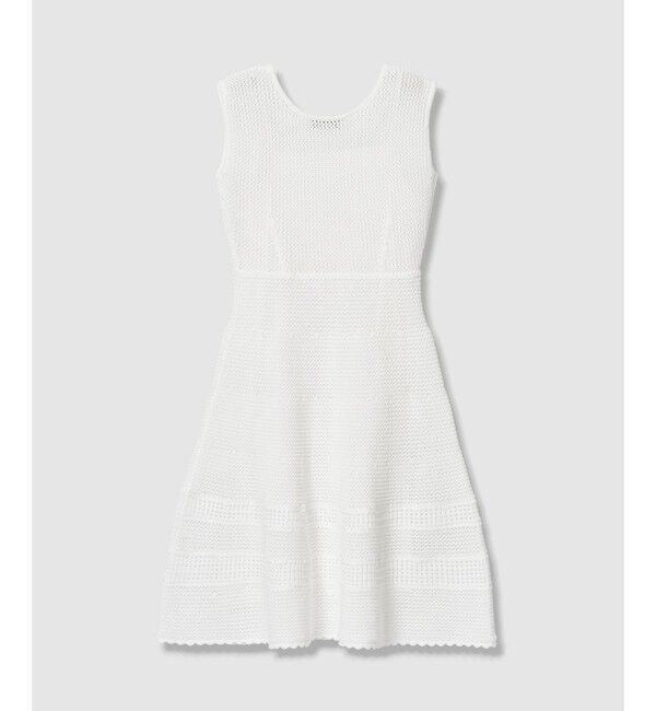 LOULOU WILLOUGHBY「【LOULOU WILLOUGHBY】メッシュクロッシェミニワンピース」|ワンピース|