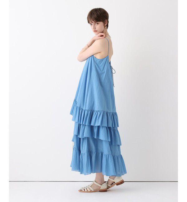 allureville「イレギュラーティアードキャミワンピース」|ワンピース|ブルー