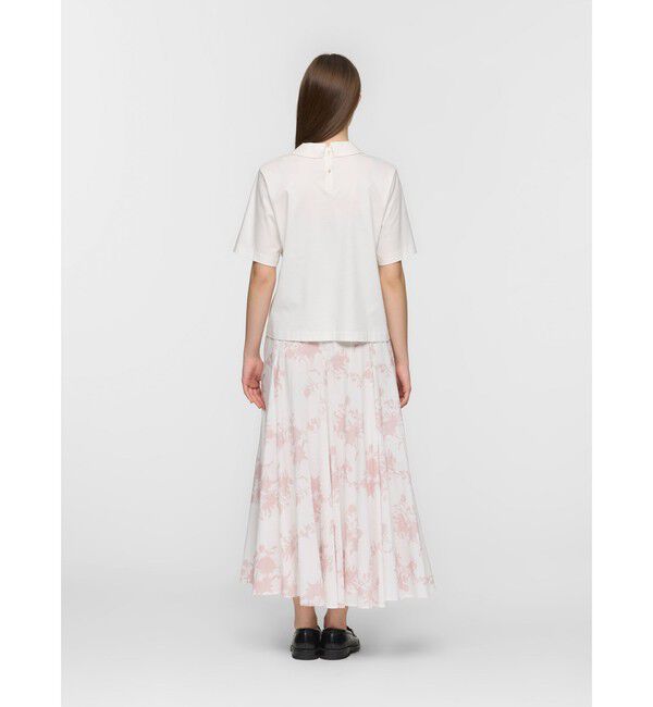 mizuiro ind「mizuiro ind ロングカラーTシャツ」|Tシャツ・カットソー|