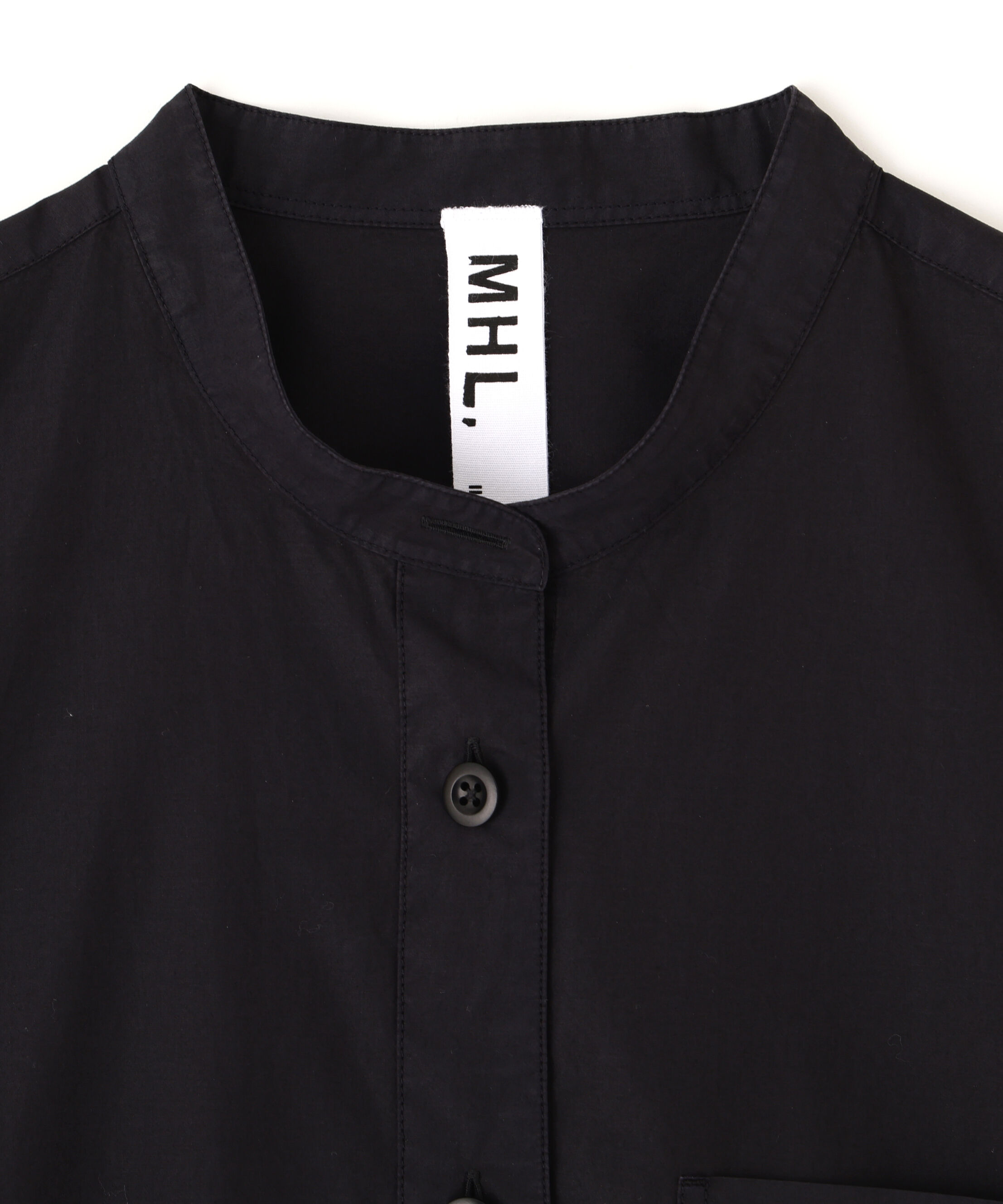 MHL.「COTTON RAMIE POPLIN SHIRT」|シャツ・ブラウス|