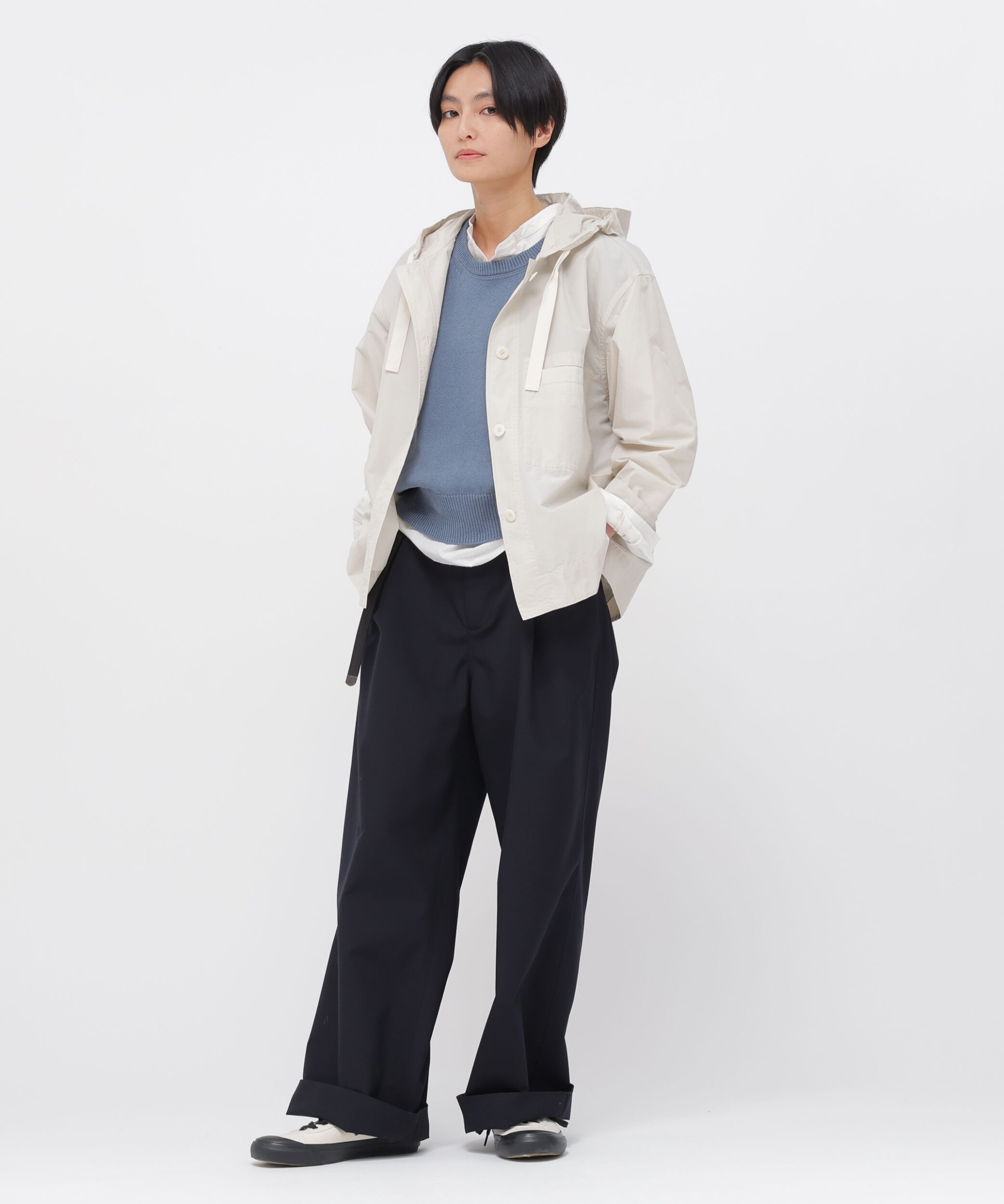 MHL.「PAPER COTTON NYLON SHIRT」|シャツ・ブラウス|