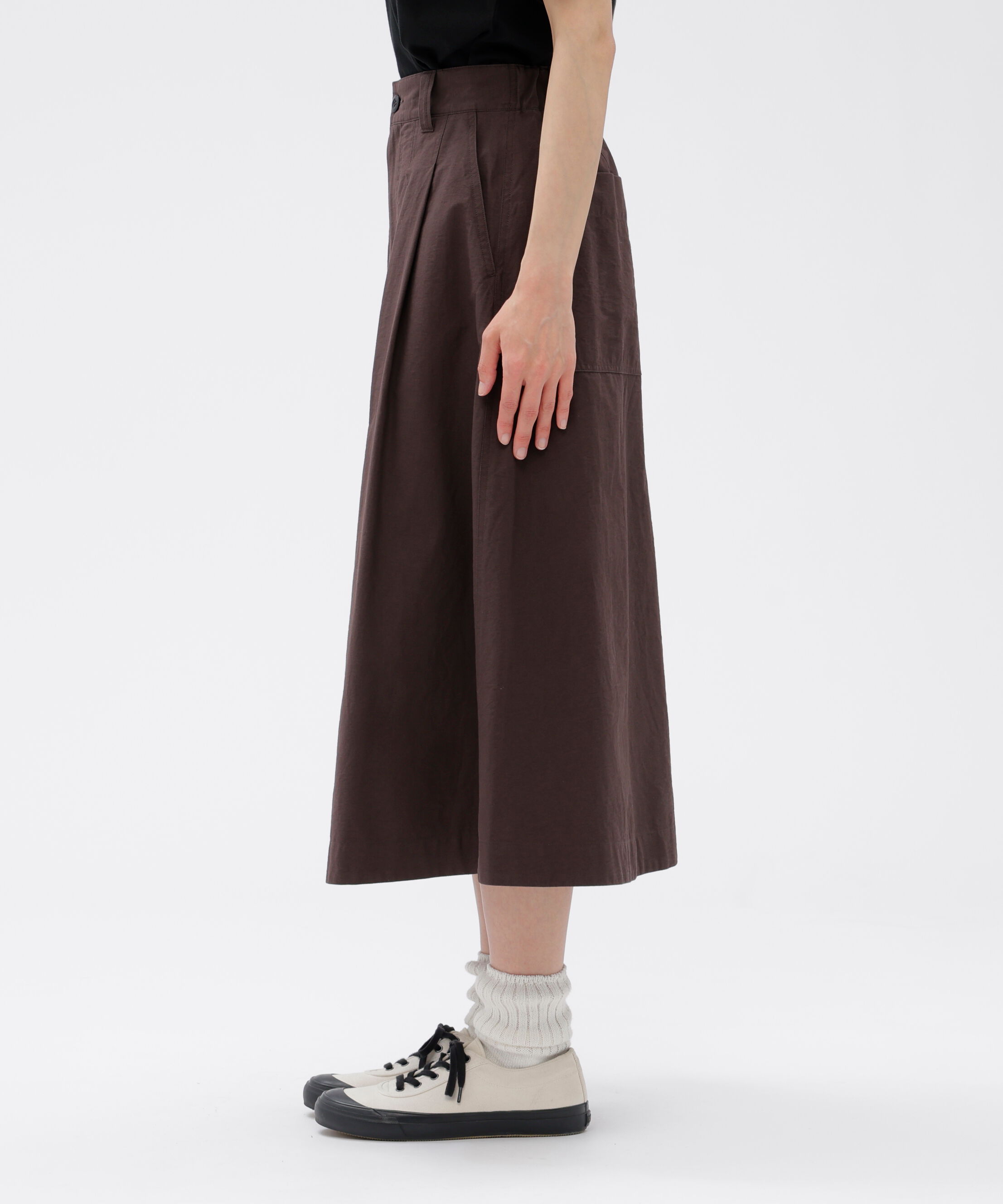MHL.「LIGHTWEIGHT COTTON NYLON TWILL SKIRT」|スカート|