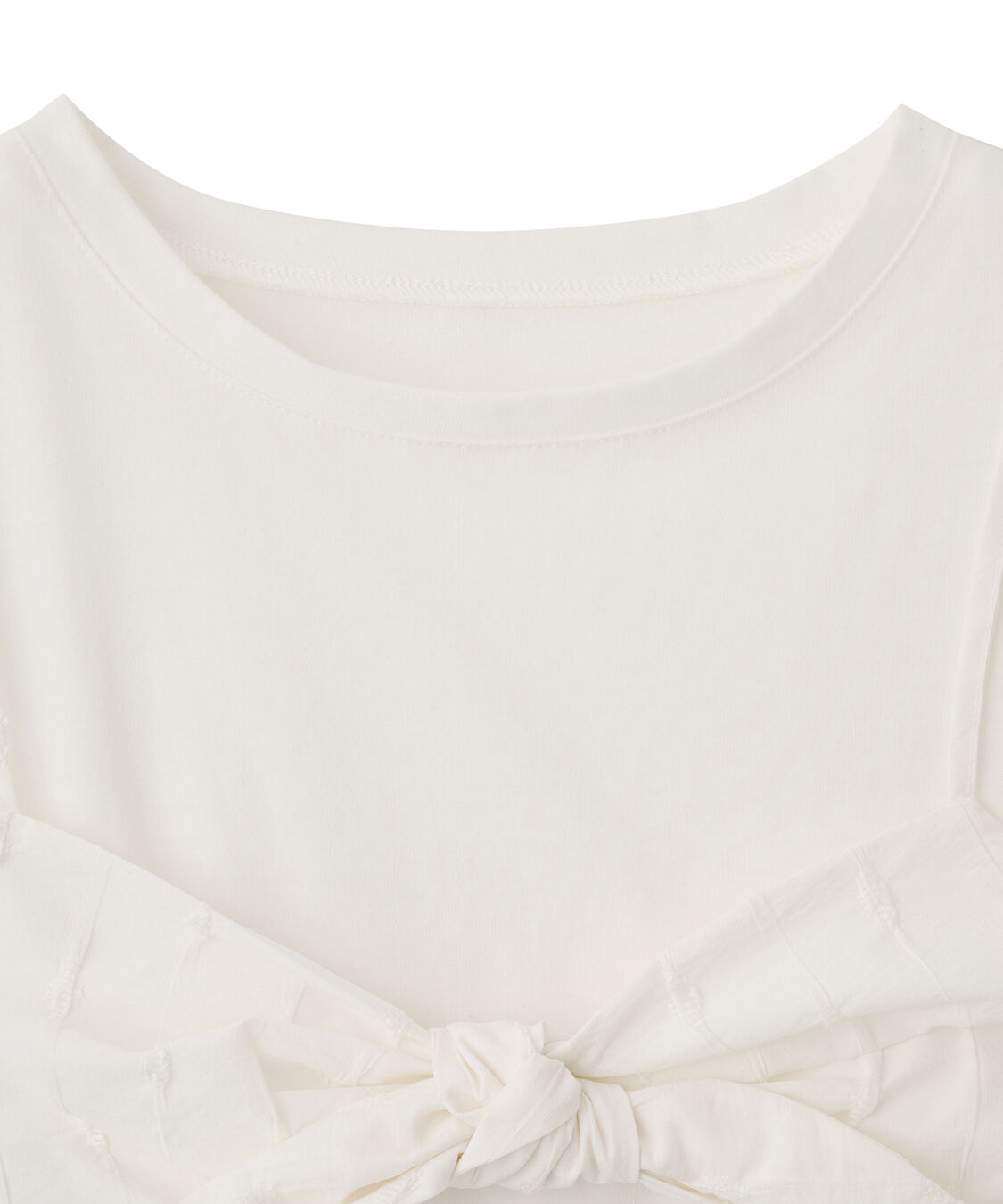 COCO DEAL「ジャカードリボンビスチェ&times;ノースリTシャツ」|Tシャツ・カットソー|