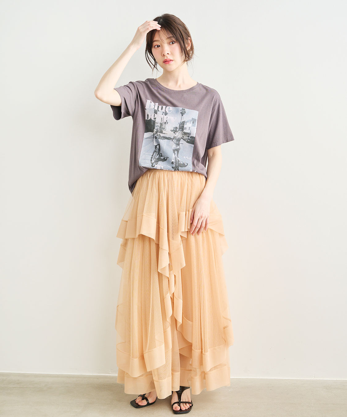 COCO DEAL「フライヤーグラフィックTシャツ」|Tシャツ・カットソー|