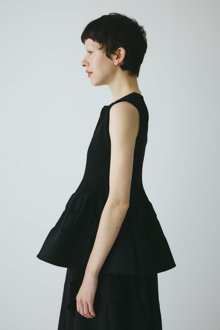 HeRIN.CYE「［予約］Peplum knit tops」|ニット・セーター|