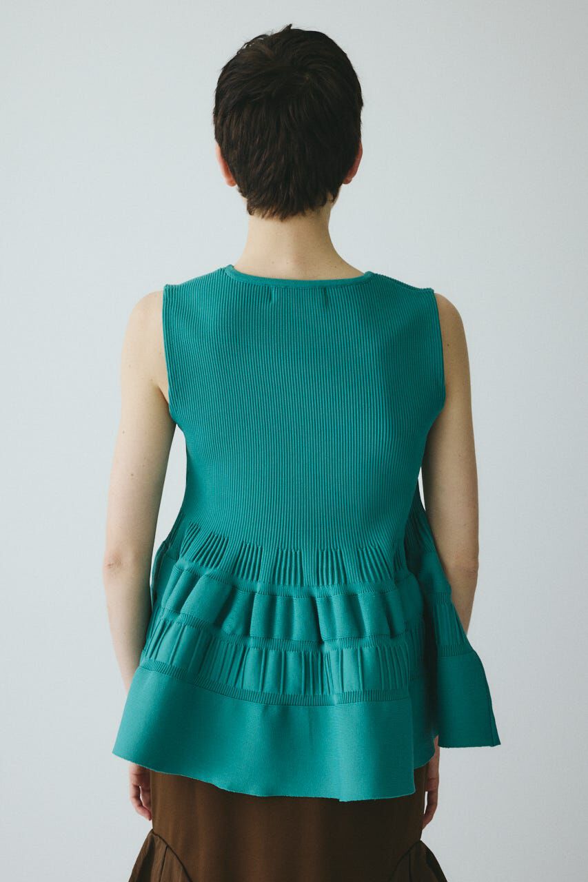 HeRIN.CYE「［予約］Peplum knit tops」|ニット・セーター|