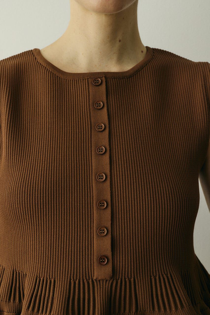 HeRIN.CYE「［予約］Peplum knit tops」|ニット・セーター|