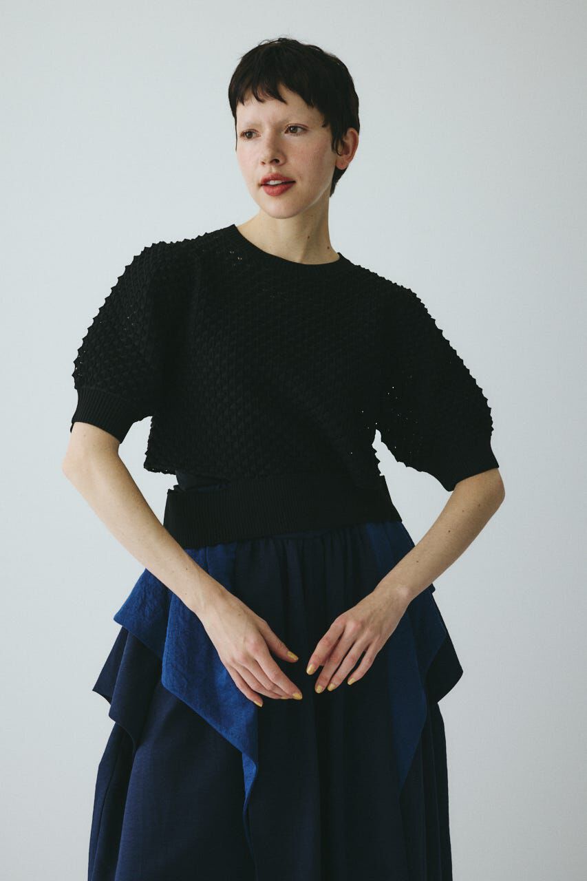 HeRIN.CYE「3D stitch knit tops」|ニット・セーター|