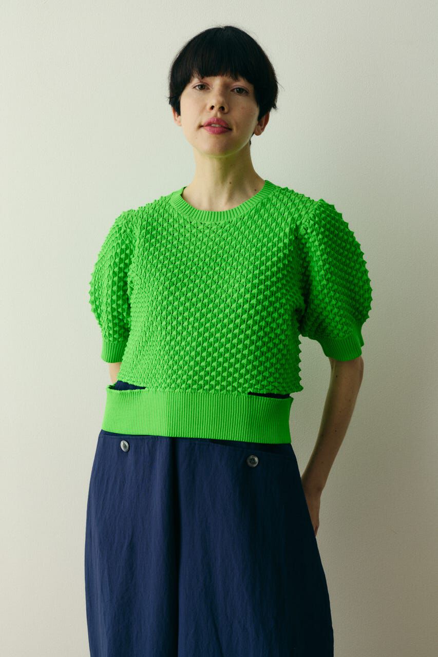 HeRIN.CYE「3D stitch knit tops」|ニット・セーター|
