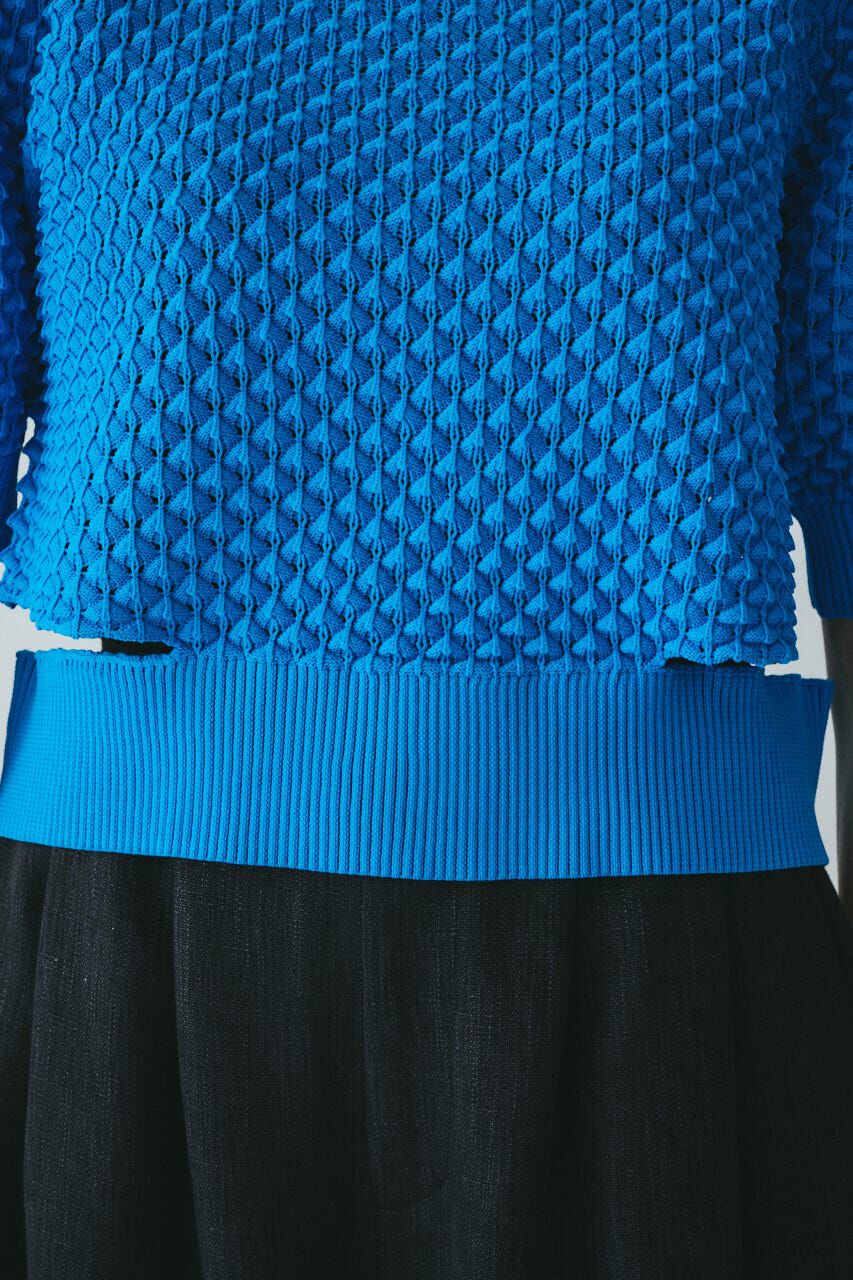 HeRIN.CYE「3D stitch knit tops」|ニット・セーター|