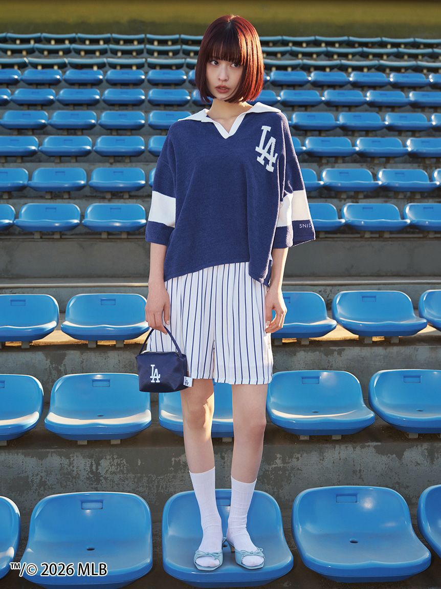 SNIDEL HOME「【MLB】Tシャツセットアップ」|ルームウェア|
