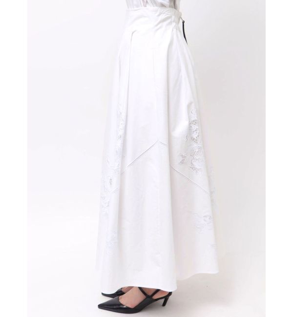 ELENDEEK「EMBROIDERY FLARE SK」|スカート|