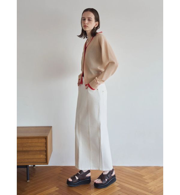 ELENDEEK「DENIM I-LINE SK」|スカート|