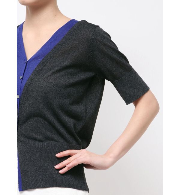 ELENDEEK「COLOR LAYERED HALF SLEEVES KT」|ニット・セーター|