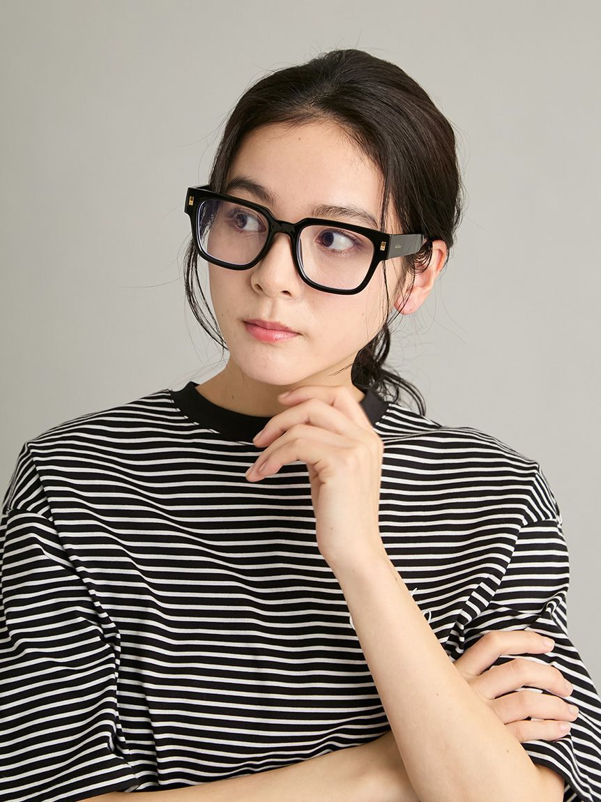 Mila Owen「【EYE-CONIC SUMMER】セルスクエアダテメガネ」|サングラス|