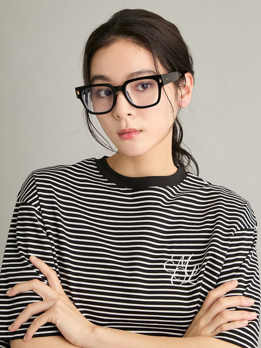 Mila Owen「【EYE-CONIC SUMMER】セルスクエアダテメガネ」|サングラス|