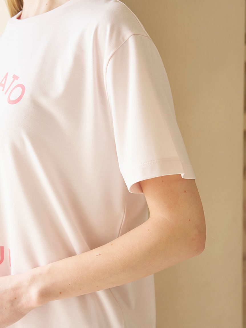 gelato pique「【ラッピング済み】【IFMC.】ワンポイントTシャツ&ロングパンツSET」|ルームウェア|
