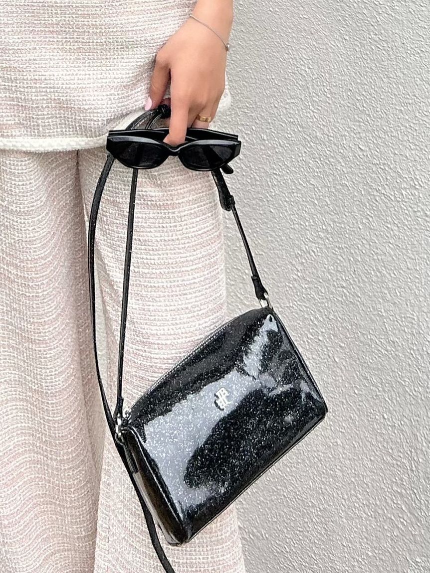 LILY BROWN「2wayミニショルダーバッグ」|ショルダー・メッセンジャー|BLK