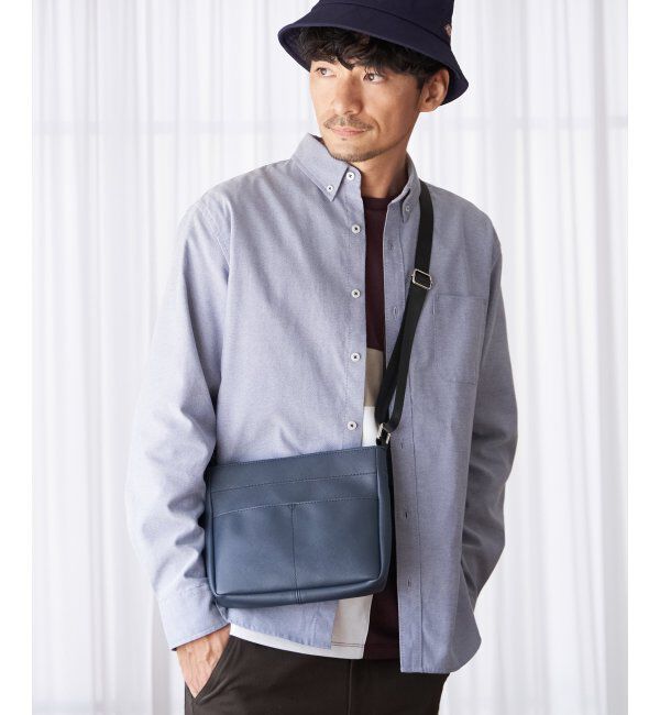 ikka「レザータッチサフィアーノショルダー」|その他|