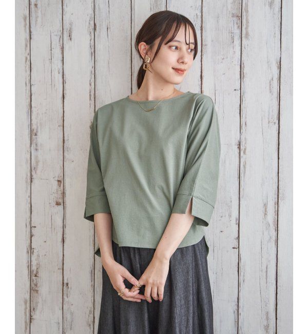ikka「レイカンナシジバックスリットＰＯ」|Tシャツ・カットソー|