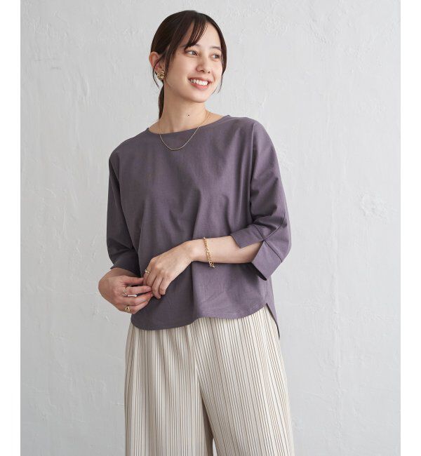 ikka「レイカンナシジバックスリットＰＯ」|Tシャツ・カットソー|