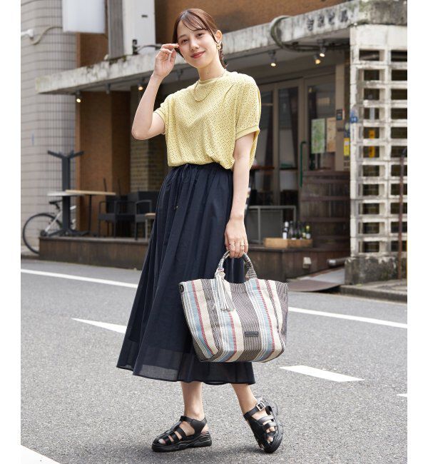 ikka「【お得だ値】冷感アイレットレースプルオーバー」|その他|