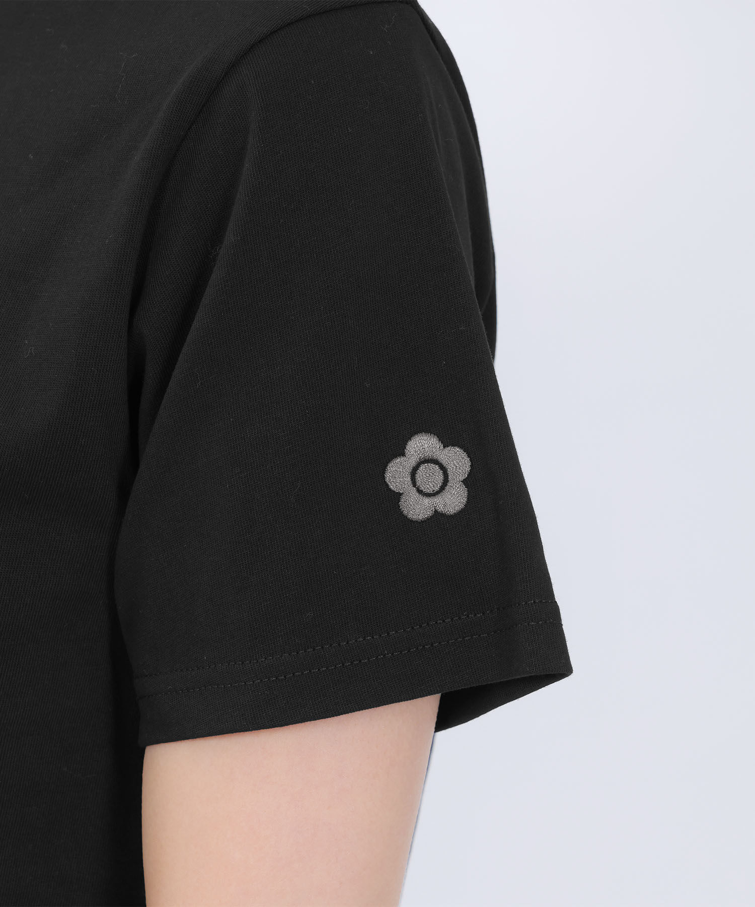 MARY QUANT「MARYアップリケロゴ Tシャツ」|Tシャツ・カットソー|